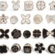 20PCS Pearl Brooch Buttons – Snap Pins for Clothes & Blazers