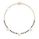 Heart Shape Hanging Anklet With Solitaire Crystal Diamonds Painjan Payal Leg Mangalsutra