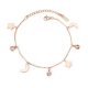 Charm Hanging Inter-linked Chain Anklet for Women & Girls