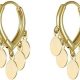 Korean Love Ear Buckle Minimalist Circle Earrings for Women & Girls