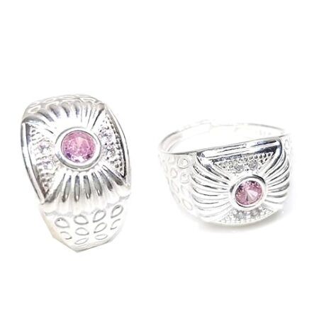 Silver Toe Ring For Women Free Size Adjustable Plain weight - 4.5gm