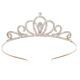 Hair Accessories Wedding Party Fancy Bridal Princess Head Crown Metal Hairband for Girls