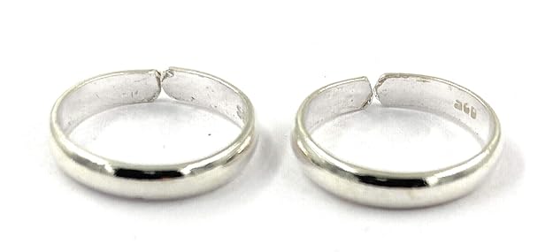 Exclusive 925 Sterling Silver Toe Rings for Women
