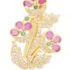Crystal Brooch – Shawl & Sweater Clip for Women & Girls