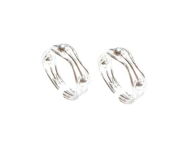 Silver Toe Ring for Women and Girls Toe Rings Bichiya