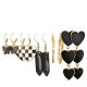 Exclusive Gold-Plated Heart & Floral Stud Earrings for Women & Girls