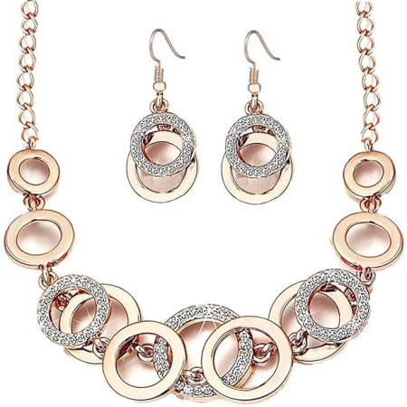 Jewellery Sets for Women Crystal Studded Necklace