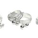 Combo Of Stones Studded Silver Colored Bichhiya