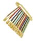 Multicolor Safety Saree Pin – Brooch for Pleats & Pallu