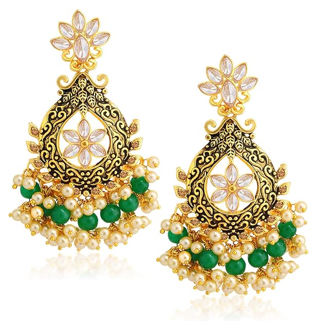 Wedding Jewellery Chandelier Earrings for Women