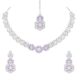 Crystals AD Diamond Necklace Jewellery Set for Women, Girls for Wedding, Festive, Party, Special Ocassion (Multiple Colors)